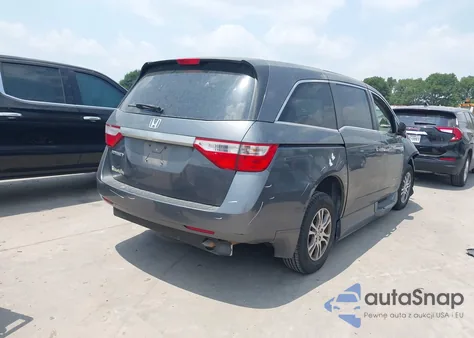 2012 Honda Odyssey Ex z USA, uszkodzony, nr VIN 5FNRL5H4XCB044581
